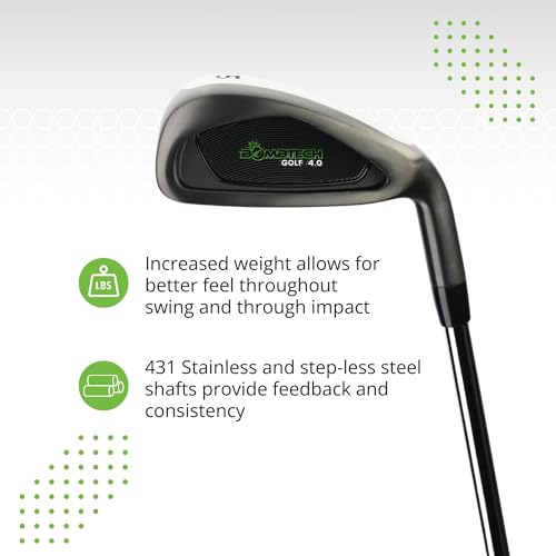 BombTech Golf 4.0 Premium Right-Handed Iron Set (4-PW)