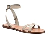 Madewell Women's Boardwalk Ankle Sandal (10M, Dried Flax)