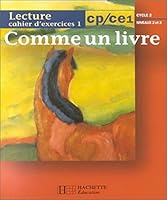 Comme un livre CP/CE1 - Cahier d'exercices 1 - Ed.1999 2011161320 Book Cover