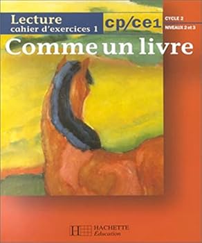 Paperback Comme un livre CP/CE1 - Cahier d'exercices 1 - Ed.1999 [French] Book