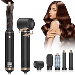 Hair Styler Spazzola Elettrica 5 in 1 per Capelli - Hair Styler Professionale con Aria Calda, Asciugacapelli, Arricciacapelli e Lisciante, Spazzola Phon per Styling Rapido Senza Danni