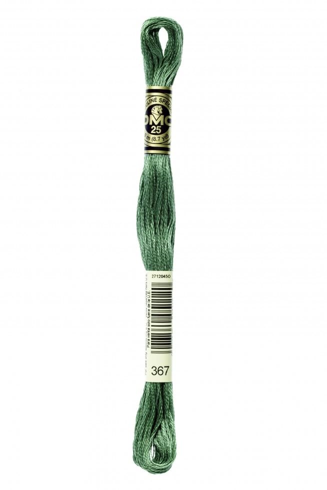 DMC Stranded Cotton Embroidery Thread 367 - per Skein