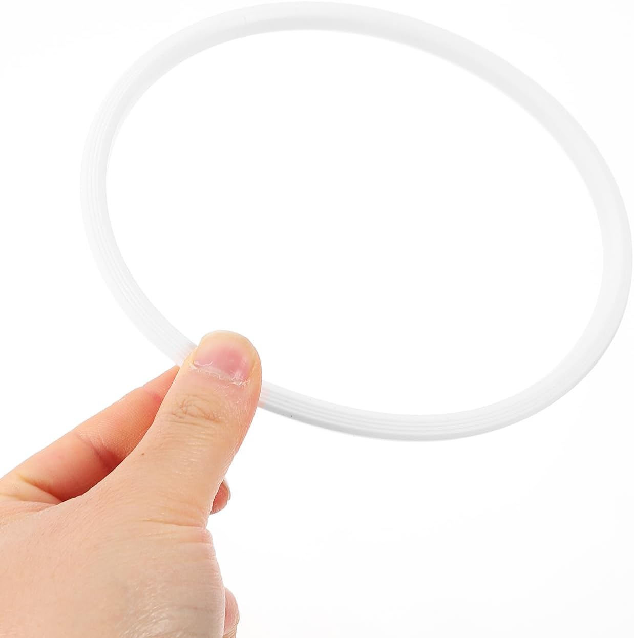 Lunch Box Sealing Ring Replacement Silicone Ring for Food Storage Containers Lid Gasket 5.31X5.31X0.31In Reusable Flexible Seal for Meal Prep Boxes