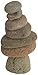 Ancient Graffiti Large 7-Stone Natural River Stone Cairn, 11 inches