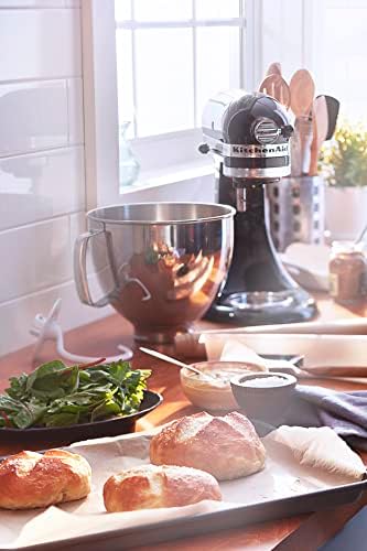 KitchenAid Artisan Series 5 Quart Tilt Head Stand Mixer with Pouring Shield KSM150PS, Onyx Black - 3