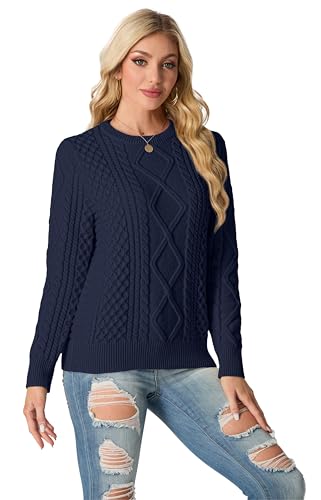 Image of GRECERELLE 2026 Womens Fall Winter Long Sleeve Casual Pullover Sweater Tops