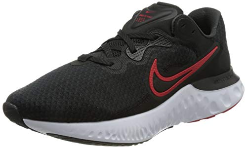 Nike Renew Run 2, Zapatillas para Correr Hombre, Black Univ Red Dk Smoke Grey White, 40 EU
