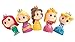 Disney Princess Bath Tub Pool Squeeze Toys 5 Pc Set Bendable Vinyl