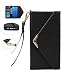 Galaxy S8 Case, Galaxy S8 Wallet Case, Crosspace S8 Envelope Flip Handbag Shell Slim PU Leather Women Wallet Magnetic Folio Cover with Card Holder Wrist Strap for Samsung Galaxy S8 5.8" (2017)-Black