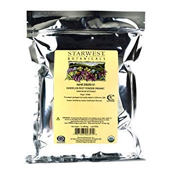 Starwest Botanicals Organic Dandelion Root Powder, 1 PoundUSDA Organic