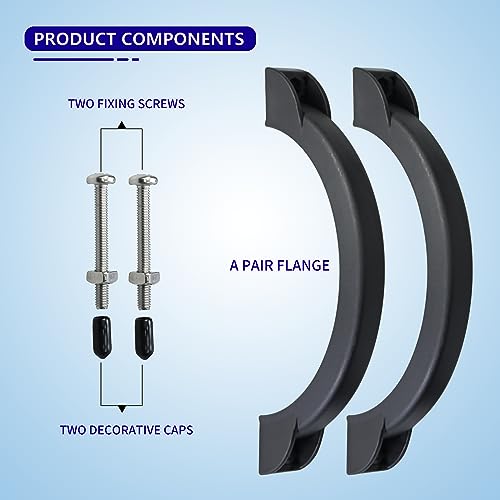 SF80110-2 Pool Clamp Collar Ring Replacement Part 10 inches big with Screws For 12 and 14 Inch (Pump Flow Rate: 2,100 and 2,800 gph) Intex Sand Filter Pump Above Ground Pool