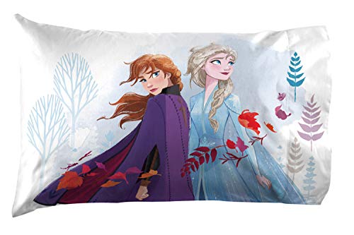 Image of Jay Franco Kids Sheet Set with Fitted, Flat Sheets & Pillow Cover - Ultra-Soft Bedding with Pillowcase for Room Decor, Multi - Frozen, 3 Piece Twin