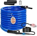 15FT Heated Water Hose for Rv,-40°F Heated Hose with Thermostat?1/2" Inner Diameter Rv Water Hose?Rv Heated Water Hose with Black Insulating Sponge for Camper?5 Wheel?Rv Accessories