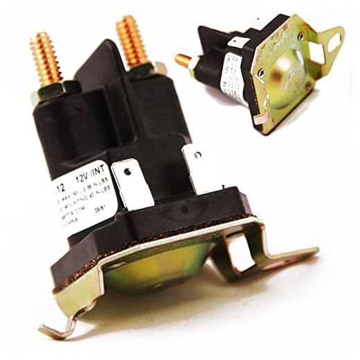 Husqvarna 192507 Lawn Tractor Starter Solenoid Genuine Original Equipment Manufacturer (OEM) Part