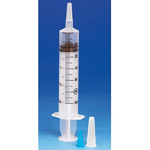 Seringues stériles à usage unique avec cathéter 50/60 ml en lot de 50