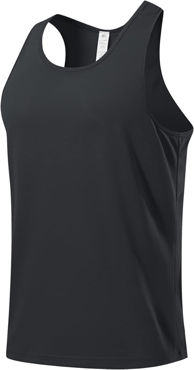 USUN Débardeurs de Homme Bodybuilding Tank Tops Gilet sans Manches T-Shirt sans Manche Séchage Rapide pour Running Gym Fitness Musculation Débardeur Homme