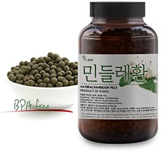 [Korean Herbal Pills] Natural Dandelion Pills/민들레 환 5oz (142g)