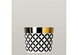 furstenberg gold ring Farbe: Schwarz, Weiß, Gold Fürstenberg - Sieger Design - Champagnerbecher, Becher, Kaffeebecher - Sip of Gold - Diamonds - Porzellan, echtes Gold - 300 ml