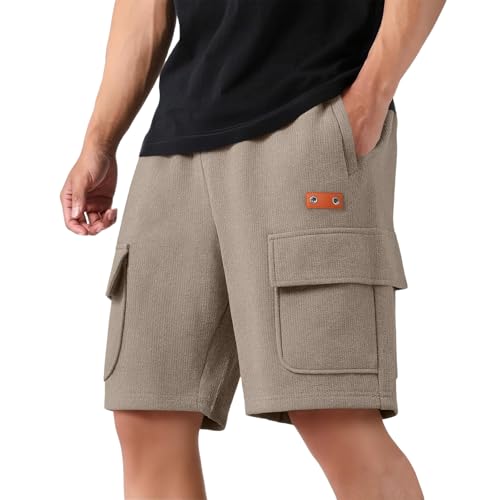 Shorts léger bermudas multipoches homme pour l'été chaud