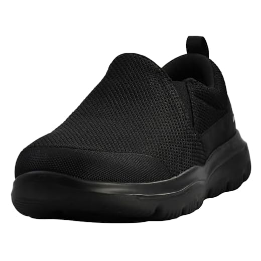 Skechers Men's GO Walk Evolution Ultra-Impeccable Sneaker, Black, 11.5