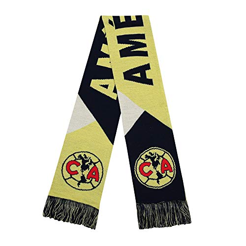Icon Sports Official Club America Soccer Scarf - CA16SC Yellow
