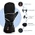 SNOW DEER Heated Mittens Gloves for Men and Women, 7.4V 2200MAH Electric Rechargeable Battery Ski for Winter Skiing Skating Snow Camping Hiking Heated Arthritis Hand Warmer Gloves(XS)
