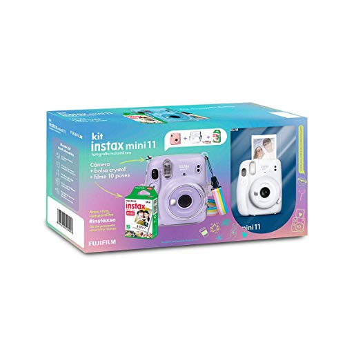 Kit Câmera Instax Mini 11 Fujifilm do Brasil - Branca Bolsa