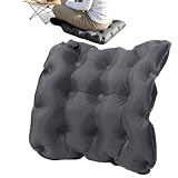 Cuscino Gonfiabile da Seduta per Viaggio 48 x 48 cm Ergonomico Portatile