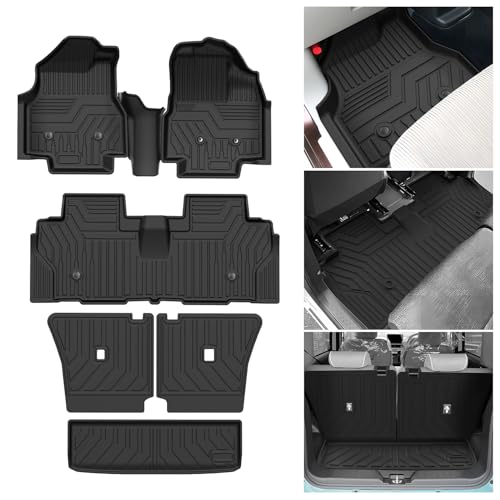 Jiooy �_�C�n�c �V�^���[�� LA850S/LA860S�^ �t���A�}�b�g+�Z�J���h�}�b�g+���Q�b�W�}�b�g 7�_�Z�b�g ���[���L�����o�X �J�[�}�b�g �V�^�X�e�� 3D���� MOVE LA850S ���Q�b�W�g���C TPE �h�� ����h�~ ��t�ȒP �Ԏ��p