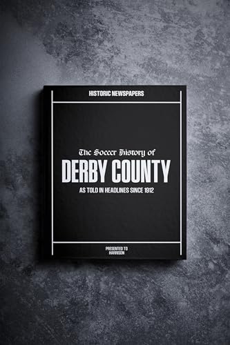 Image of Personalised Derby County Football Newspaper History Book