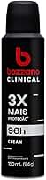 Bozzano Desodorante Clinical Clean Antitranspirante Aerossol Masculino 150Ml