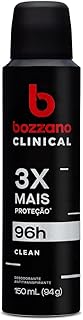 Desodorante Clinical Clean Antitranspirante Aerossol Bozzano Masculino 150ml