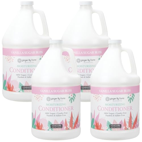 Image of Ginger Lily Farms Botanicals Conditioner, 128oz /4pk, Vanilla Sugar Bliss