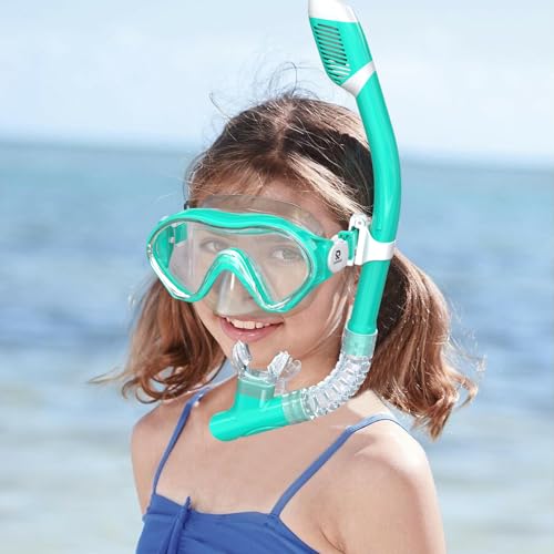 Gafas de buceo para niños antipérdida con protección uv para natación infantil 6