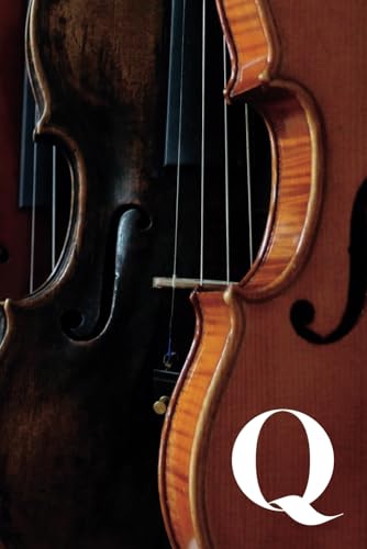 Q: Violin String Instrument Initial Monogram Letter 