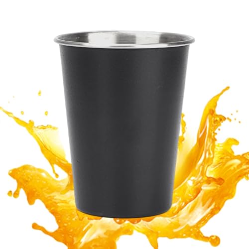 Taza de camping | Vaso de café ligero, taza de campamento de acero inoxidable | para picnic, viajes, actividades al aire libre, senderismo, mochileros, escalada de montaña