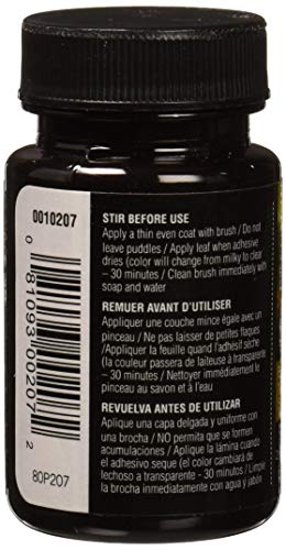 Speedball Mona Lisa Metal Leaf Adhesive, Extra Thick, 2 oz - Thumbnail 3