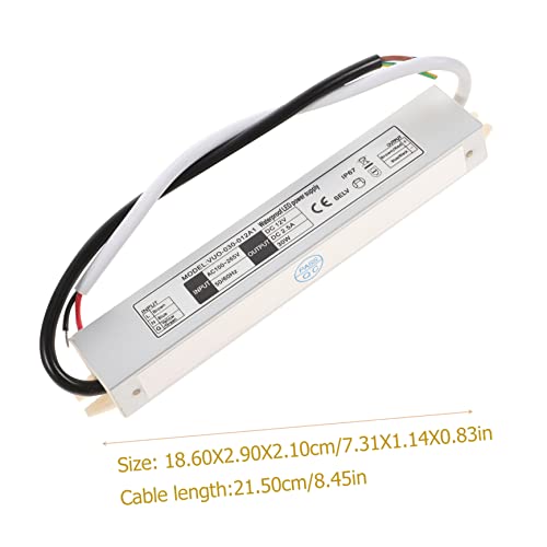 UKCOCO 2 Unidades Motorista De Led Adaptador Led Para Luzes De Tira Conversor 12v Para 120v Converso