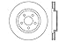 StopTech 128.63062R Sport Cross Drilled Brake Rotor; Rear Right