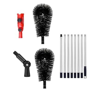 Generisch SQHI8KBX17SO37JWMKD Dachrinnenreinigungsbürste Set
