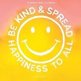 Graphique Kindness Matters Wall Calendar - 16-Month 2023 Calendar, 12'x12' w/ 3 Languages, 4-Month Preview, & Marked Holidays…