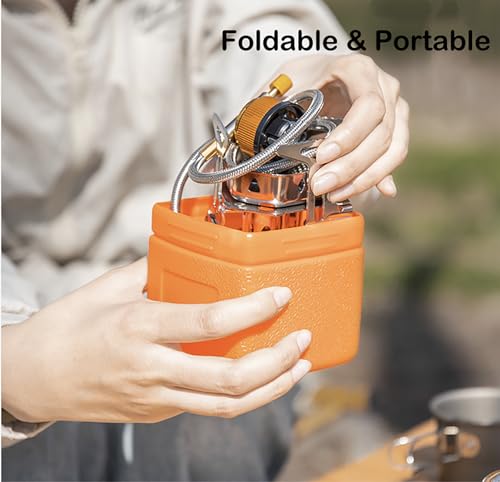 Réchaud de camping coupe-vent 9000W pour une cuisson rapide