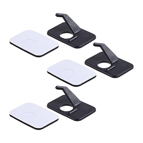 BCP Pack of 3 Black Color Adhesive Back Archery Accessories Arrow Rest (Right Hand)