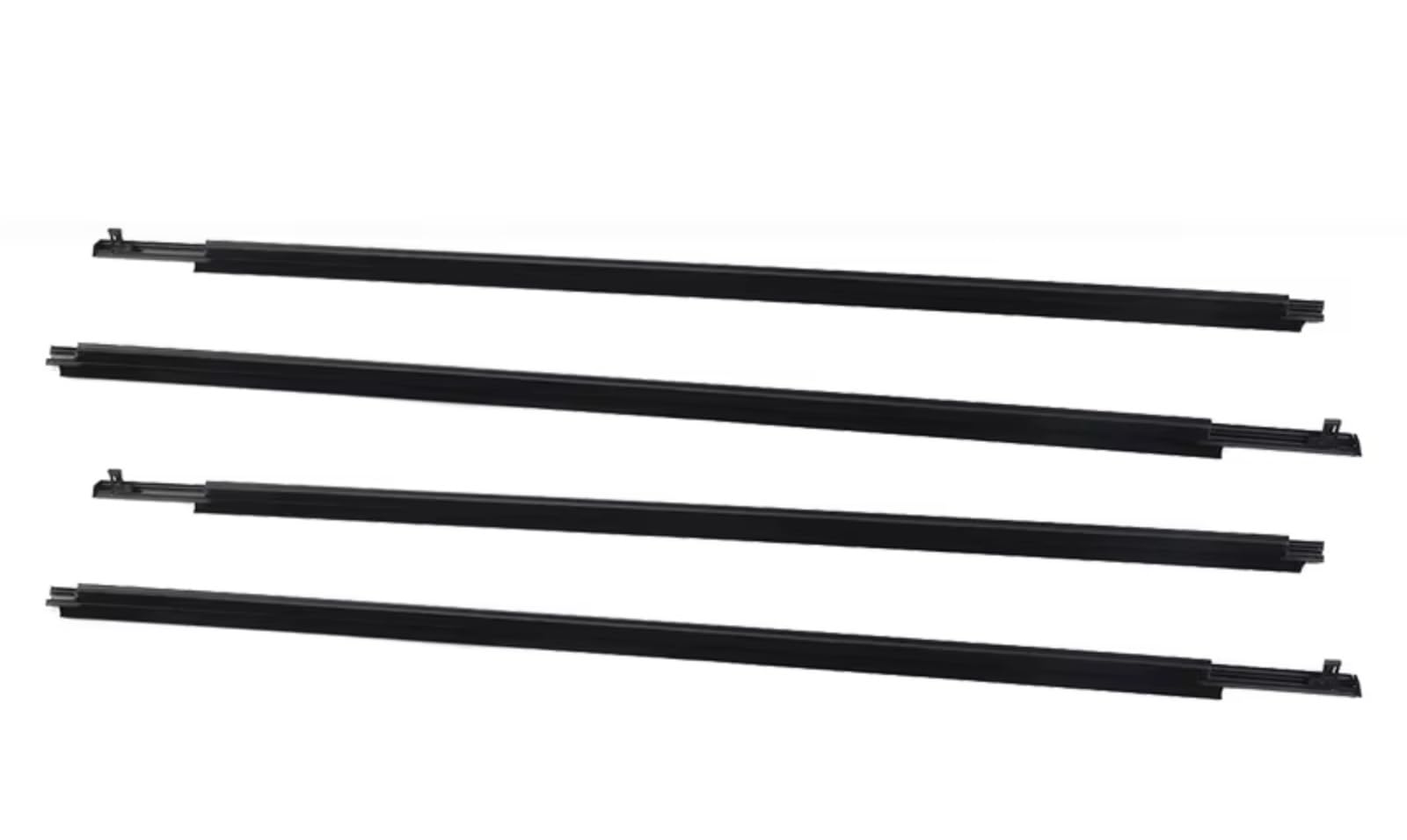 Iukmrt One Color For Toyota For Rav4 2009-2012 Window Weatherstrip Belt Trim Waterproof Front Rear Outer Windows Glass Sealing Rubber Strips Car Door Seal Protector