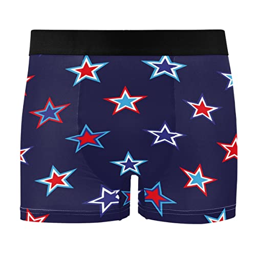 St Patrick's Day Men's Underwear Black Cat Clover Leaves Men Boxer Briefs Comfort Soft Boxer Briefs