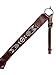 BIG BAG THEORY Western Premium Leather Brown Headstall with Breastplate and Reins Included
