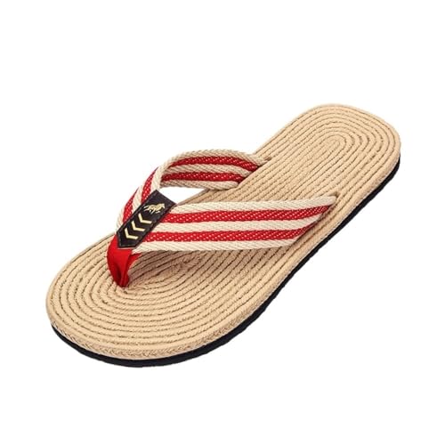 Sandals, Men's Breathable Flip Flops - Lightweight Beach Sandals for Summer Outdoor Walking Shower Shoes