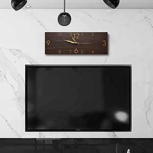Kolymax Rustic Wall Clock Silent Non-Ticking thumb #3