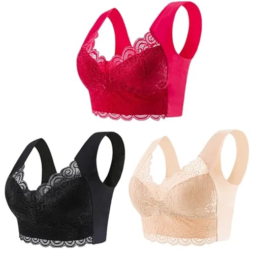 Soutien-gorge en dentelle sans coutures pour le confort quotidien au bureau