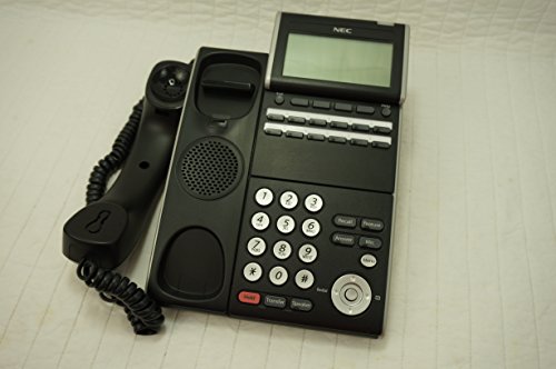 Teléfono digital con display NEC DTL-12D-1 negro miniatura 2